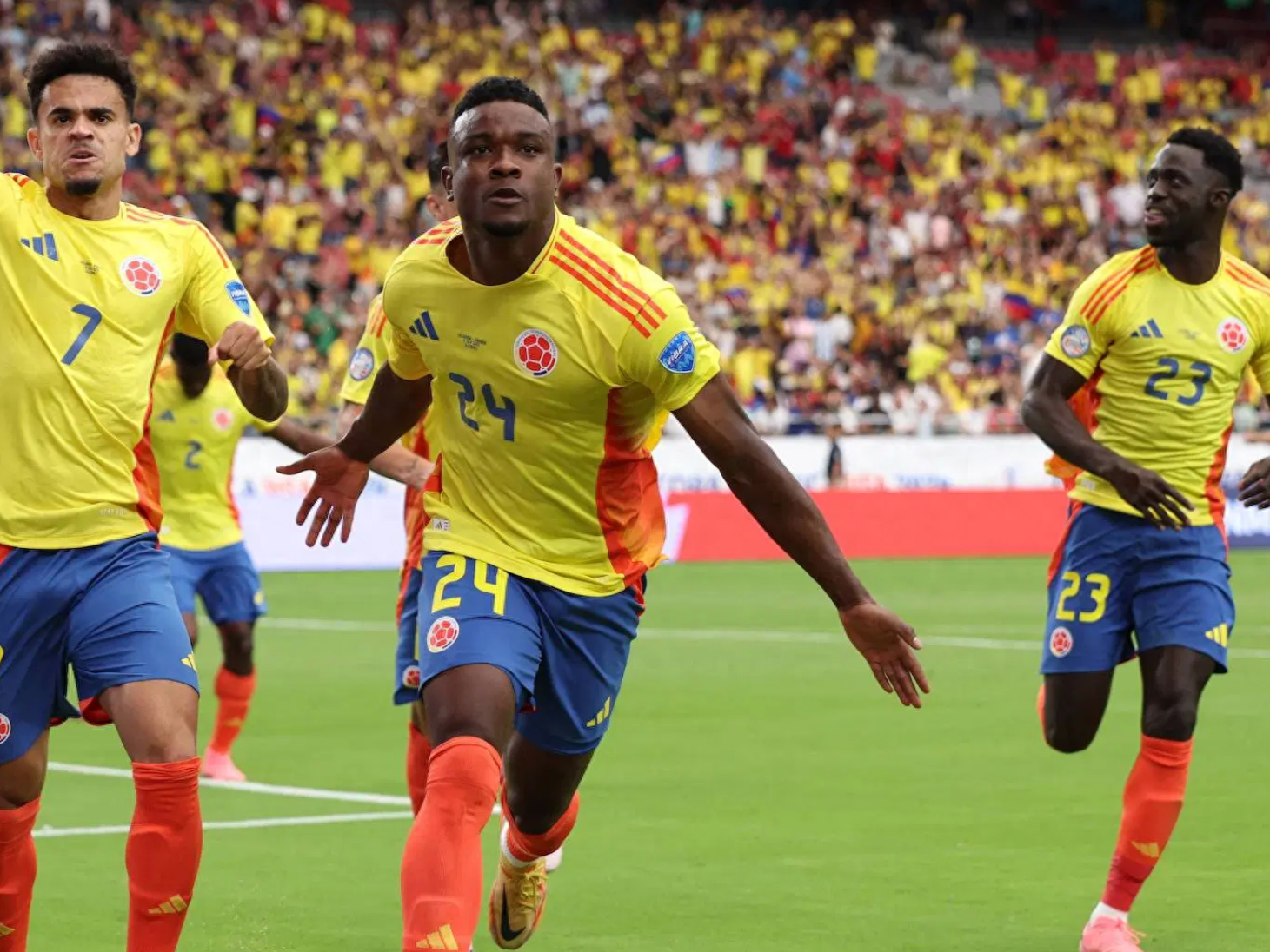 关于哥伦比亚队在洲际比赛中击败强劲对手的信息 关于哥伦比亚队在洲际比赛中击败强劲对手的信息